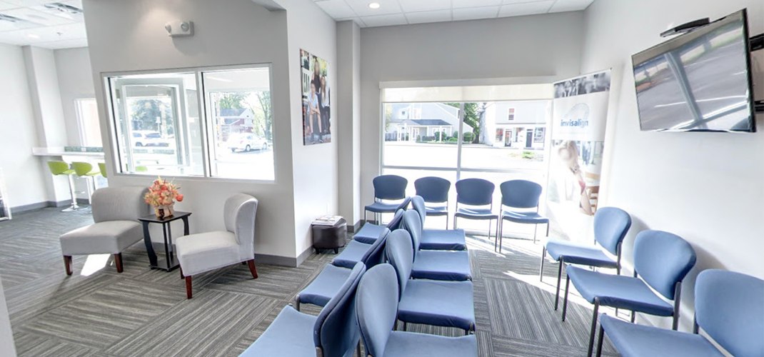 Simply Orthodontics Milford waiting room